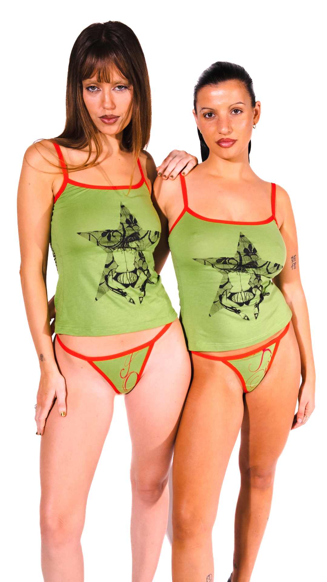 LUCKY PUPPY X BIZARRE - Green G-String