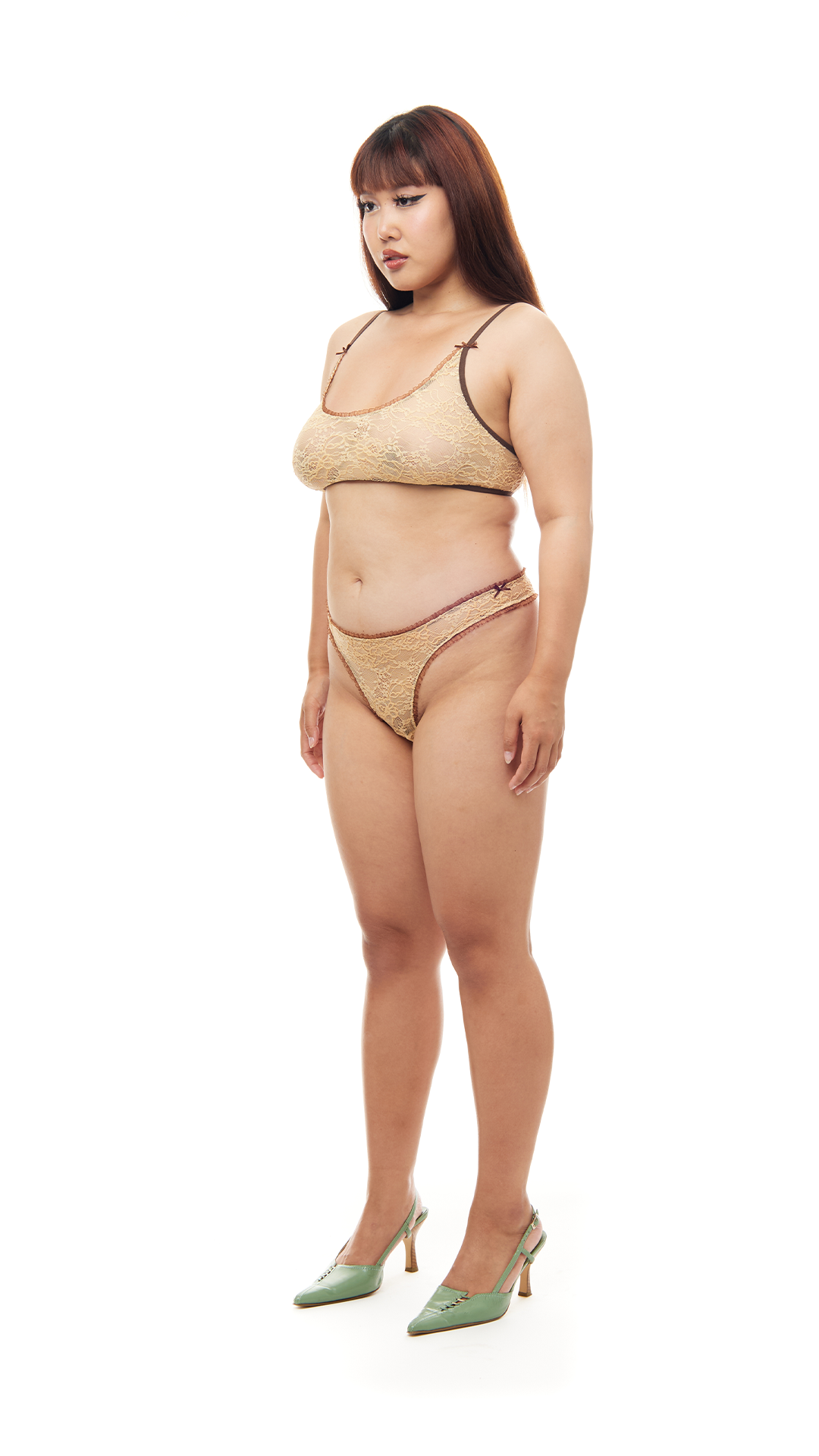 Beige Laced Bralette