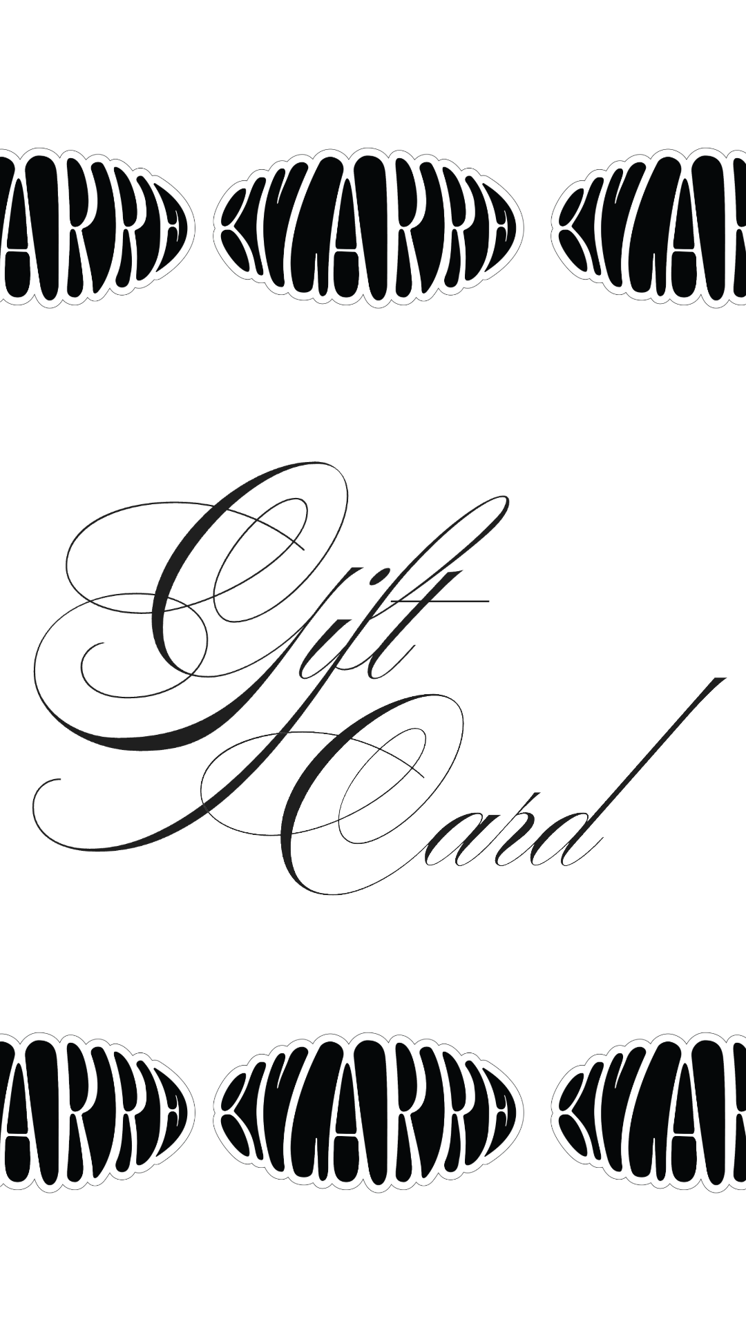 Bizarre Gift Card